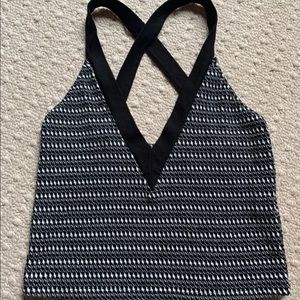 Brandy Melville Criss Cross Tank Top